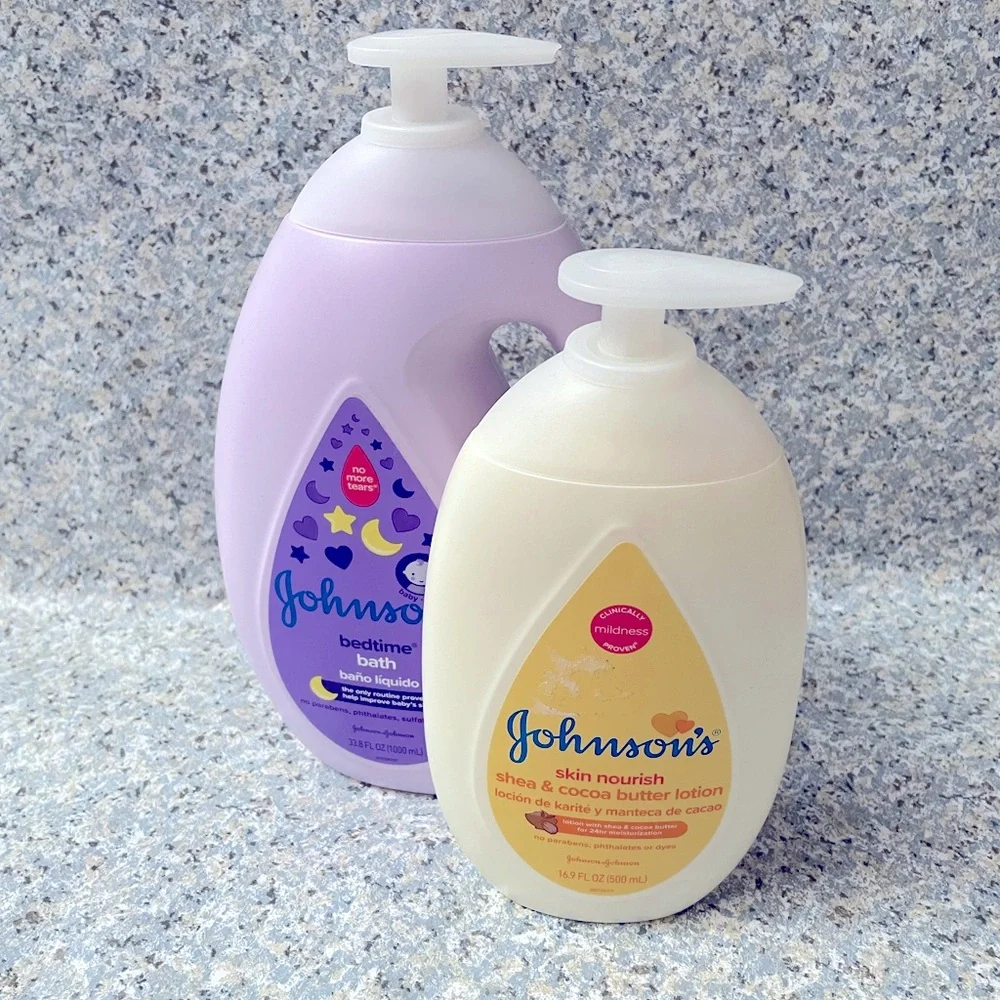 Johnson’s bath & lotion set